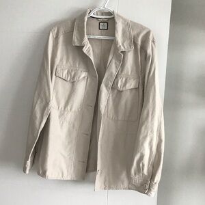 Denver Hayes Beige Utility Jacket